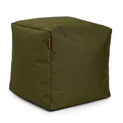 Kid'S Tables & Chairs>Arico Square Ottoman and Footrest - Olive Green