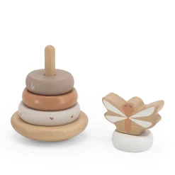 Developmental Toys|Balls & Stacking Toys>Label Label Stacking Rings Balance - Nougat