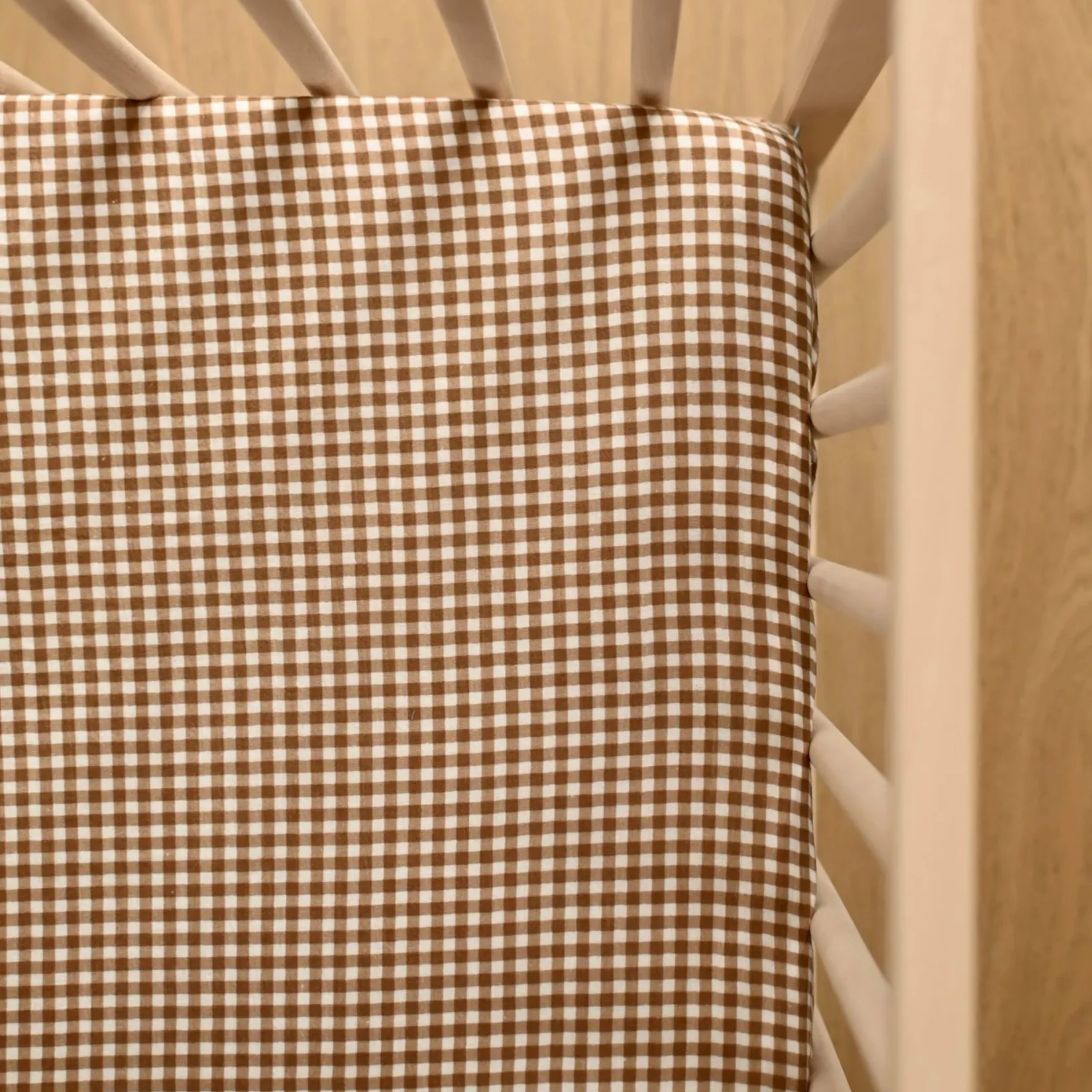 Sheets|Bedding>Minika Standard Crib Sheet Brown