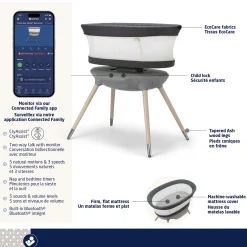 Sale Starling Smart Bassinet - Onyx Heritage Playards & Bassinets|Playards & Bassinets