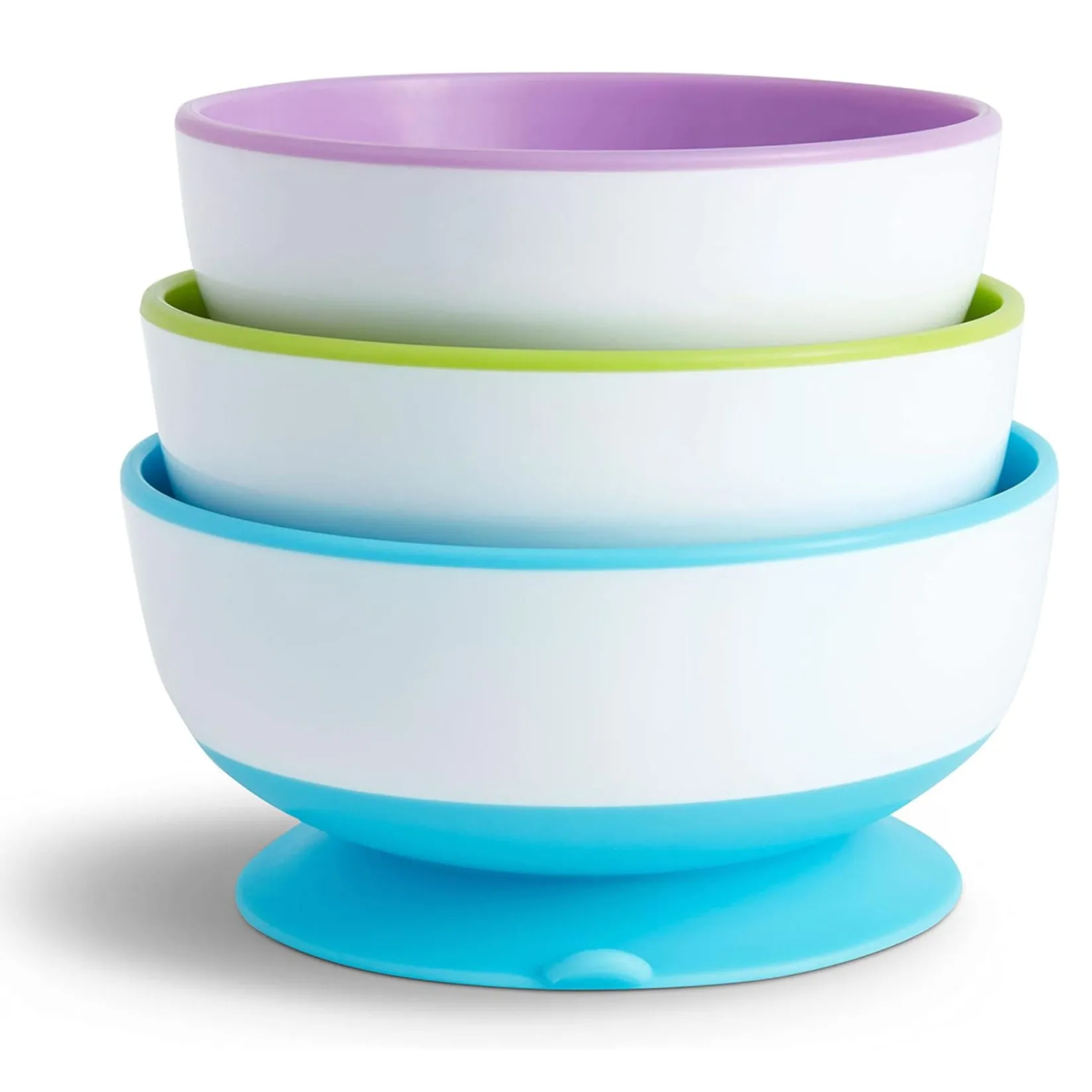 Breastfeeding|Tableware>Munchkin Stay Put Suction Bowls (3)