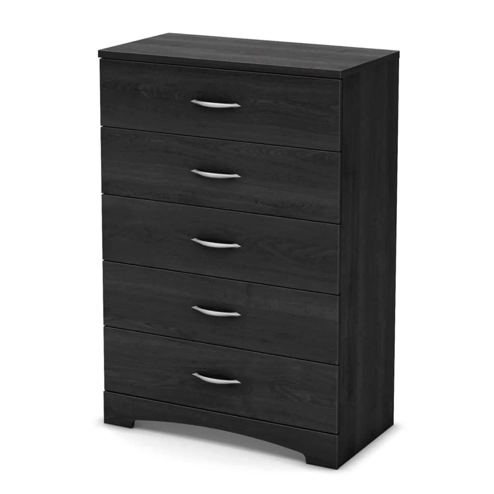 Storage Furniture>South Shore Step One 5-Drawer Chest - Gray Oak
