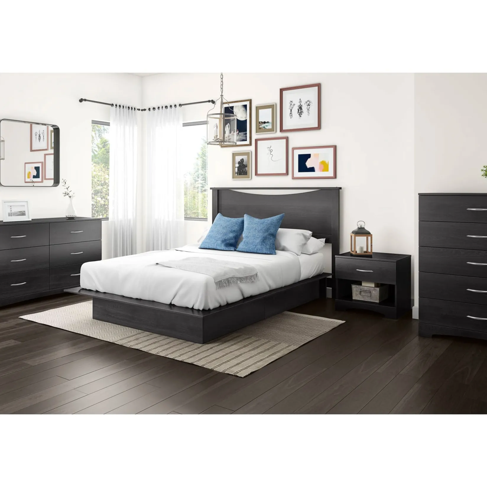 Storage Furniture>South Shore Step One 5-Drawer Chest - Gray Oak