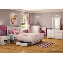 Hot Step One 5-Drawer Chest - Pure White Storage Furniture