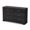 Storage Furniture>South Shore Step One 6-Drawer Double Dresser - Gray Oak