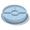 Stick & Stay Suction Divided Plate - Dusk Kids Breastfeeding|Tableware
