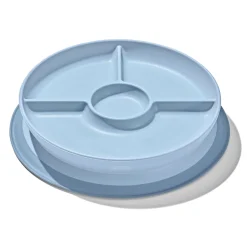 Stick & Stay Suction Divided Plate - Dusk Kids Breastfeeding|Tableware