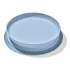 Tableware|Plates & Placemats>Oxo Tot Stick & Stay Suction Plate - Dusk