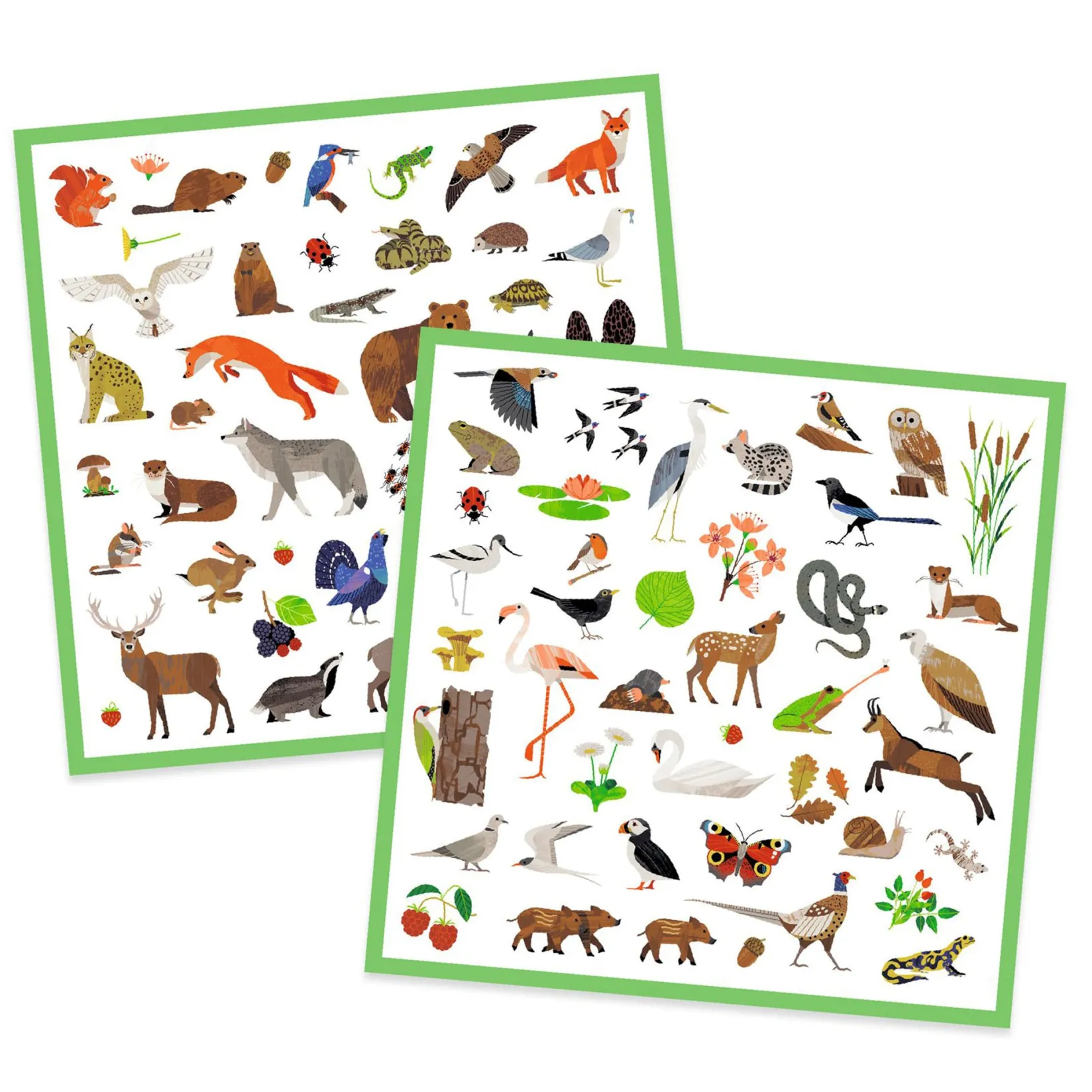 Diy & Activities>Djeco Stickers - Fauna