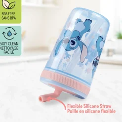 Outlet Stitch Tumbler With Straw Kids Breastfeeding|Tableware