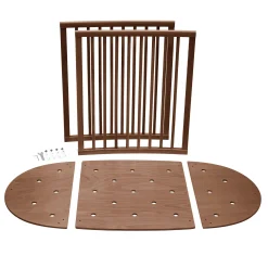 Clearance Stokke® ™ Bed Extension V3 - Warm Brown Cribs & Mattresses|Cribs & Mattresses