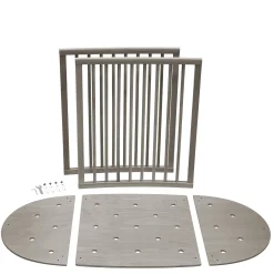 New Stokke® ™ Bed Extension V3 - Hazy Grey Cribs & Mattresses|Cribs & Mattresses
