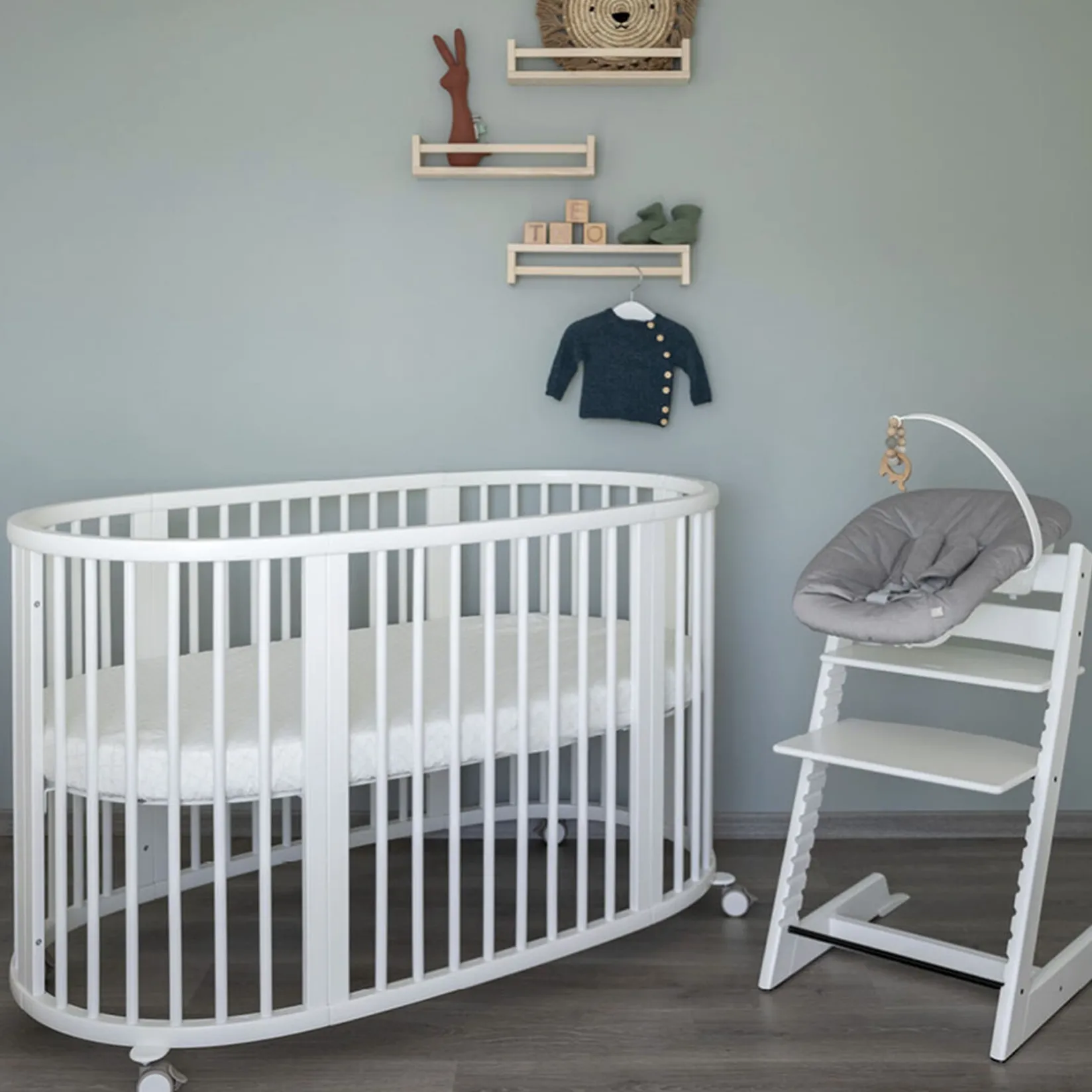 Cribs & Mattresses|Cribs & Mattresses>Sleepi Stokke® ™ Bed V3 - White