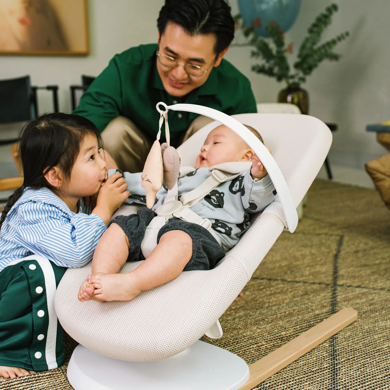 ® Yoga™ Bouncer - Light Sand Swings & Rockers