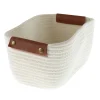Discount Storage Basket - White Storage