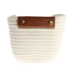 Discount Storage Basket - White Storage