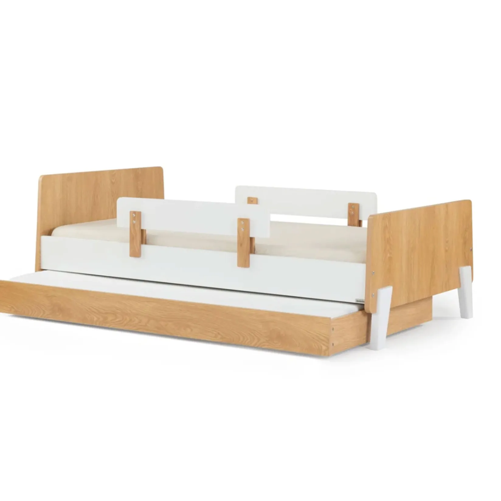 Discount Storage Trundle for Fun Twin Bed - Red Oak Twin, Full & Queen Beds