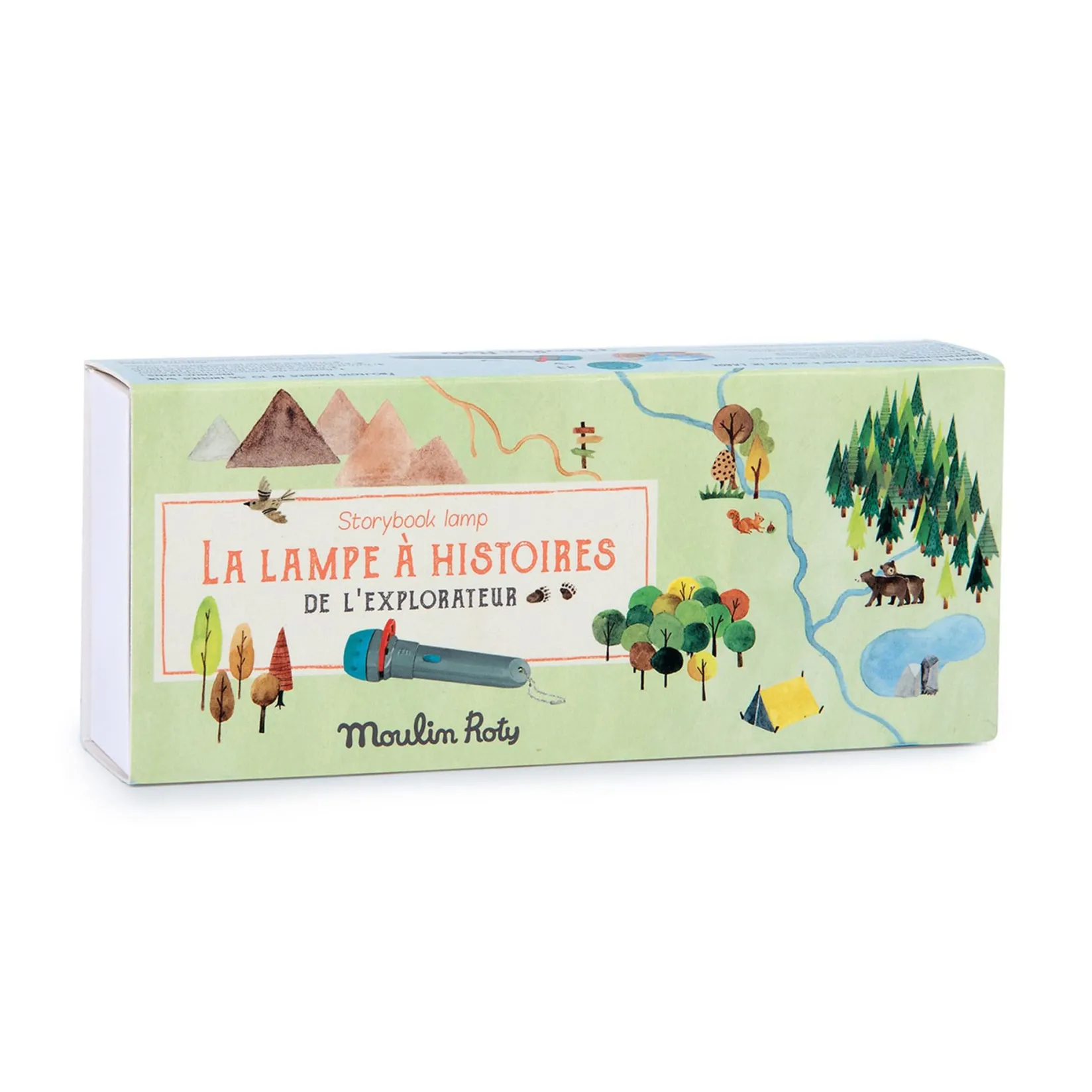 Story Lamps>Moulin Roty Storybook Torch Set - Explorer