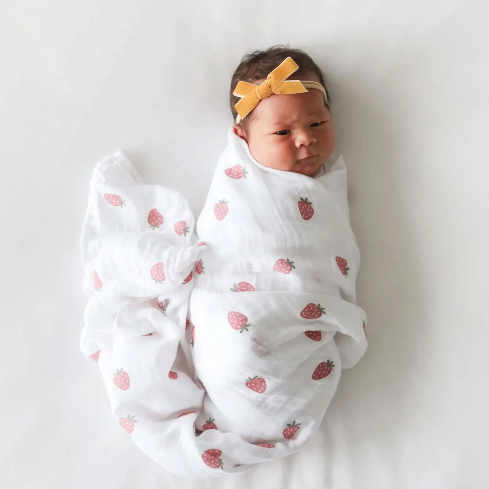 Straberries-cotton Muslin Swad Kids Blankets|Blankets