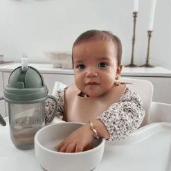 Hot Straight Straw Cup - Moss Kids Breastfeeding|Tableware