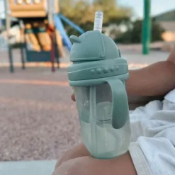 Hot Straight Straw Cup - Moss Kids Breastfeeding|Tableware