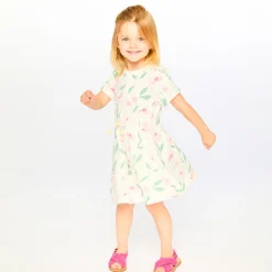 Hot Straw Hat Flowers Dress 3-6 Kids Dresses & Rompers