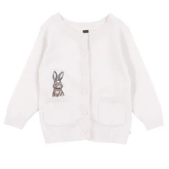 Fleeces And Sweatshirts|Tops>Nano Strawberries Cardigan 6-24m Ivory
