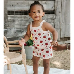 New Strawberries Knit Set 3-24m Dresses, Skirts & Outfits