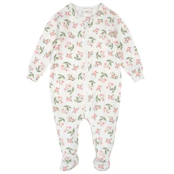 Pajamas|Pyjamas>Firsts par Petit Lem Strawberries Pajamas 0-12m Ivory