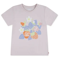 Tops>Levis Strawberries T-shirt 7-16y Pink