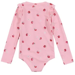 Discount Strawberries Uv Ls Swimsuit Kids Swimsuits