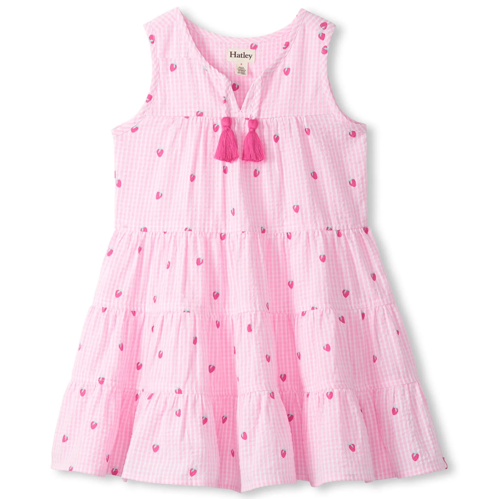 Best Strawberry Dress 4-8 Kids Dresses & Rompers