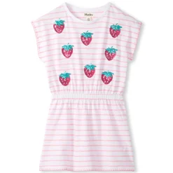 Dresses & Rompers>Hatley Strawberry Dress 4-8 Pink