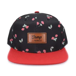 Hats & Caps>Birdz Strawberry Snapback 2-16y Black