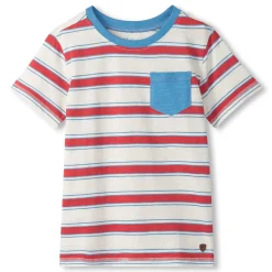 Tops>Hatley Stripe T-shirt 3-8 Ivory