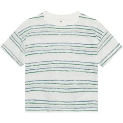 Tops>En Fant Stripe T-shirt 3-10 White