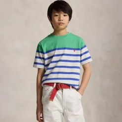Discount Stripe T-shirt 8-16y Kids/BOY Tops