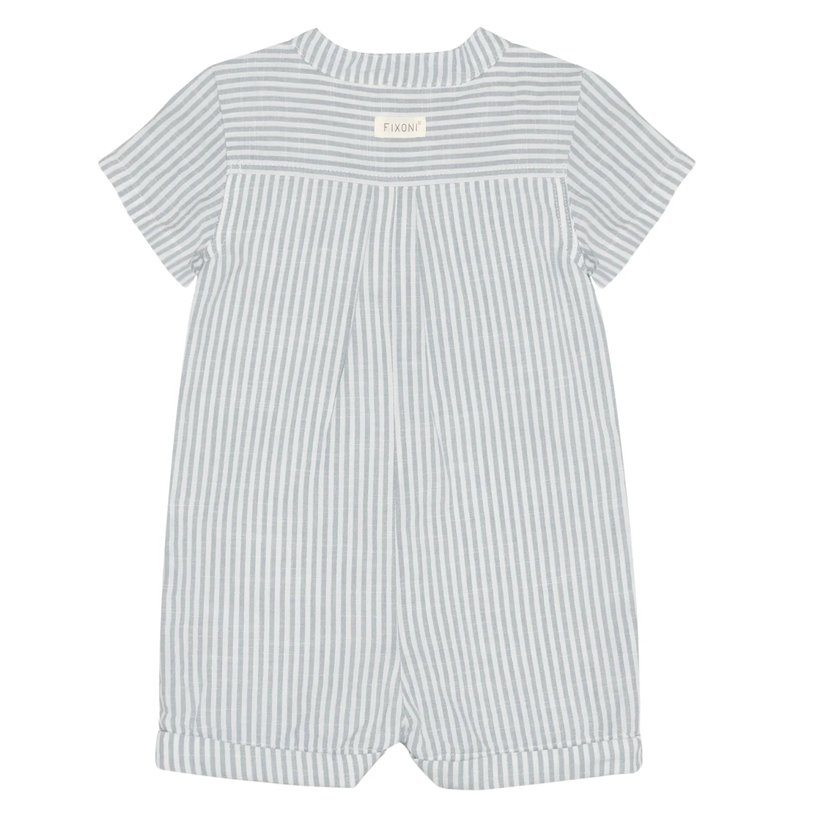 Rompers & Jumpsuits>Fixoni Stripe Woven Romper 6-24m Blue