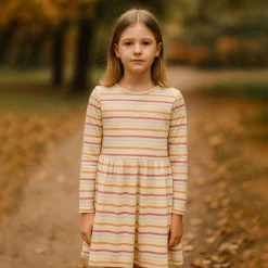 New Striped Dress 2-8 Kids Dresses & Rompers
