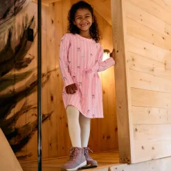 Dresses & Rompers>Birdz Striped dress 2-10 y Pink