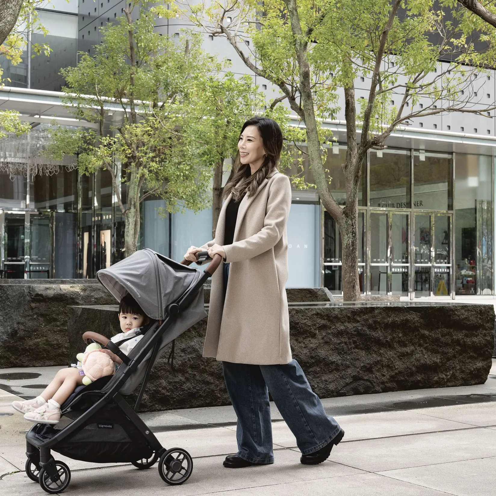 Strollers|Strollers & Trailers>UPPAbaby Stroller Minu V3 - Greyson