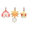 Stroller & Car Seat Toys|Developmental Toys>Pearhead Stroller Toy Set of 3 - Star, Sun, Rainbow