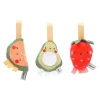 Clearance Stroller Toy Set of 3 - Watermelon, Avocado, Strawberry Stroller & Car Seat Toys|Developmental Toys