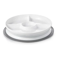 Plates & Placemats|Tableware>Oxo Tot Suction Plate - Grey