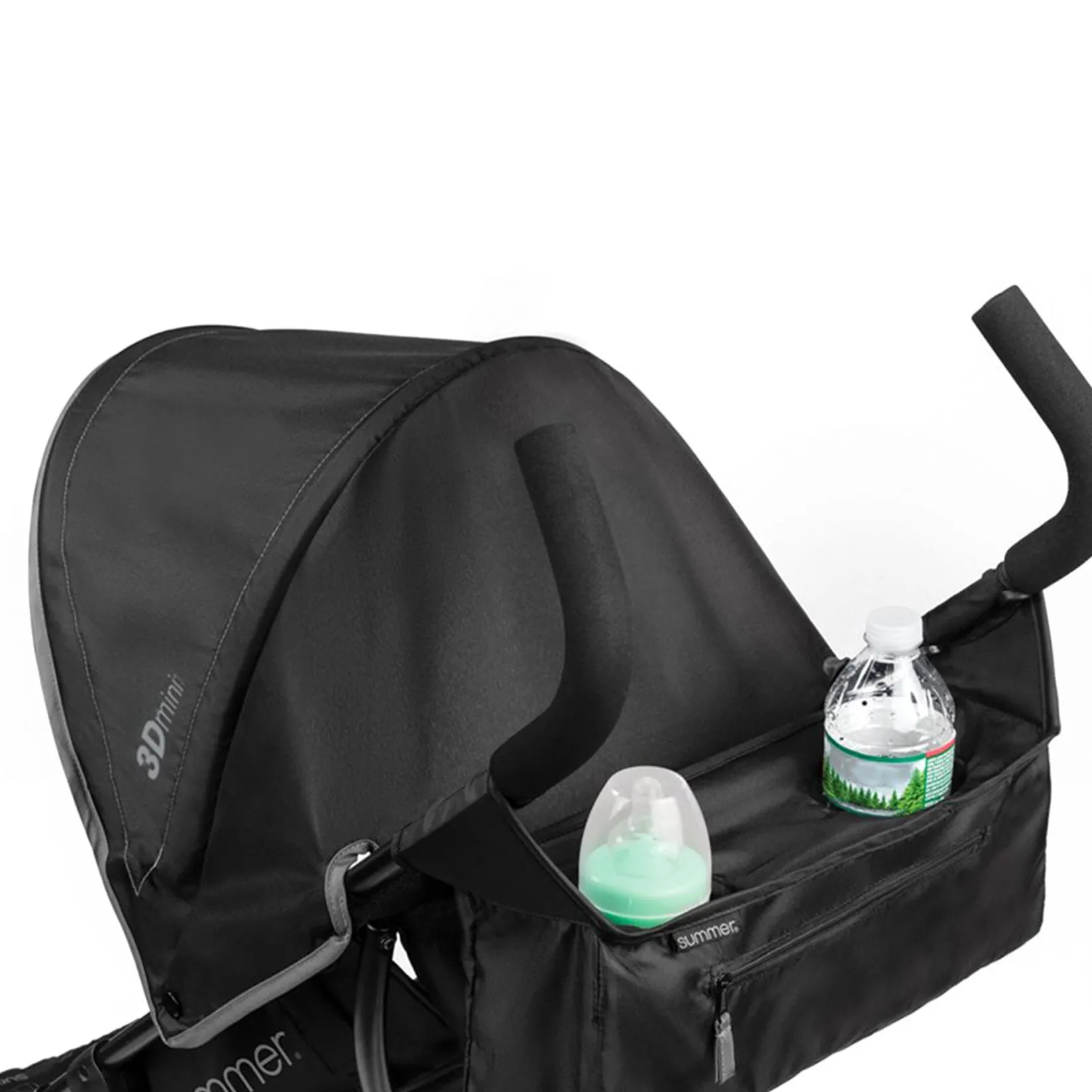 Strollers|Strollers & Trailers>Summer Infant Summer 3D Mini Convenience Stroller - Gray / Black