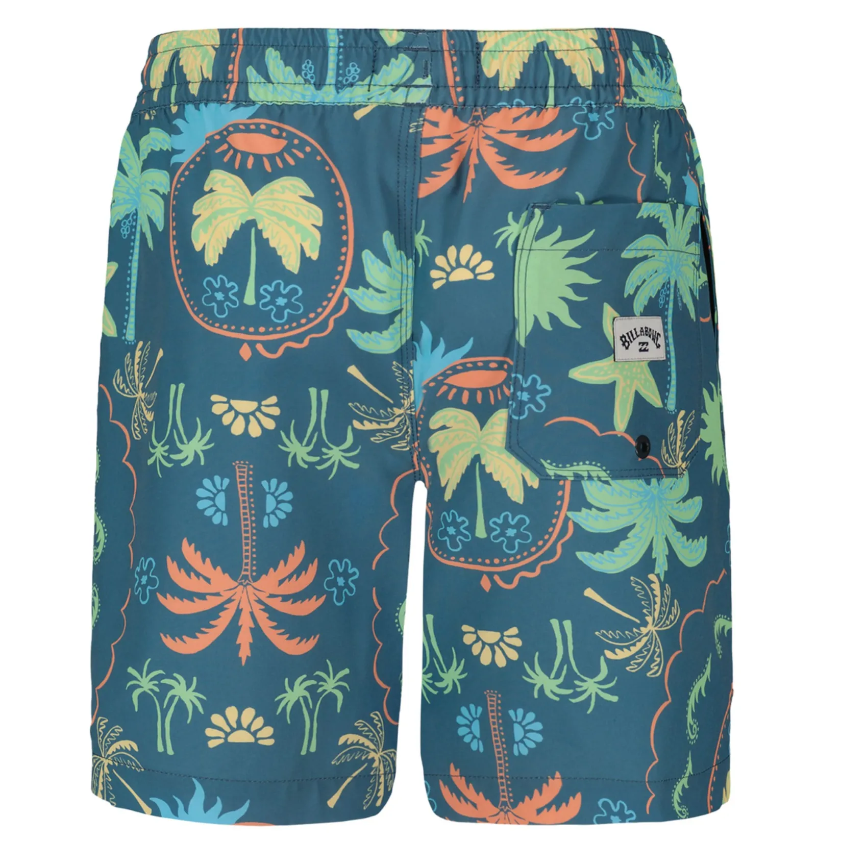Swimsuits>Billabong Sundays Layback Swim Short 4-7 Blue