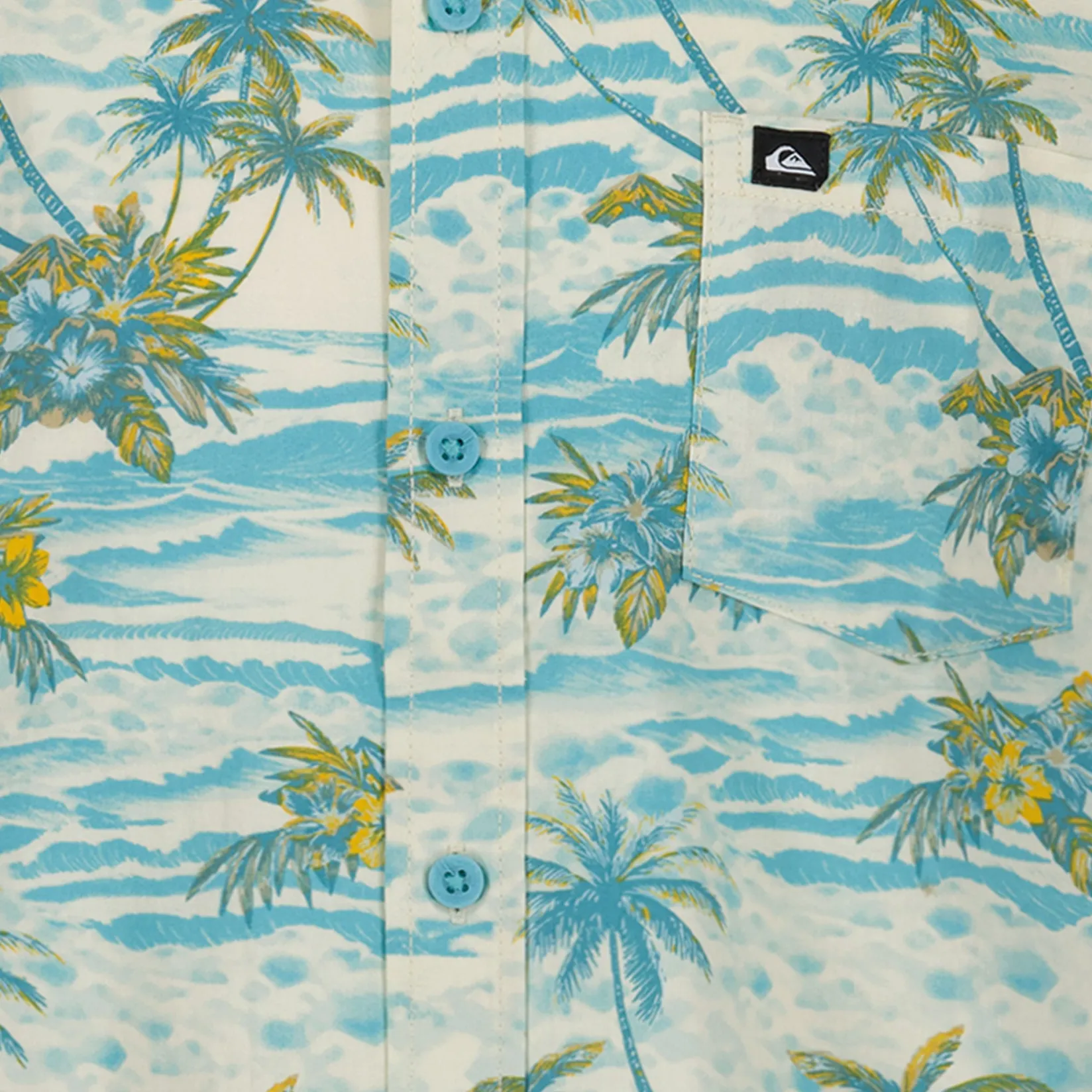 Tops>Quiksilver Sundown Classic Shirt 4-7 Mint