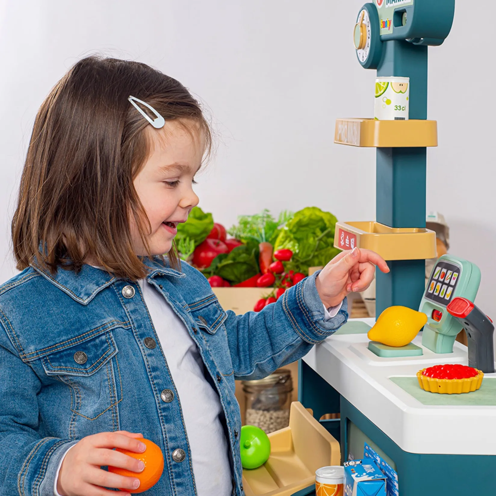 Pretend Play & Imitation>Smoby Supermarket & 42 Accessories