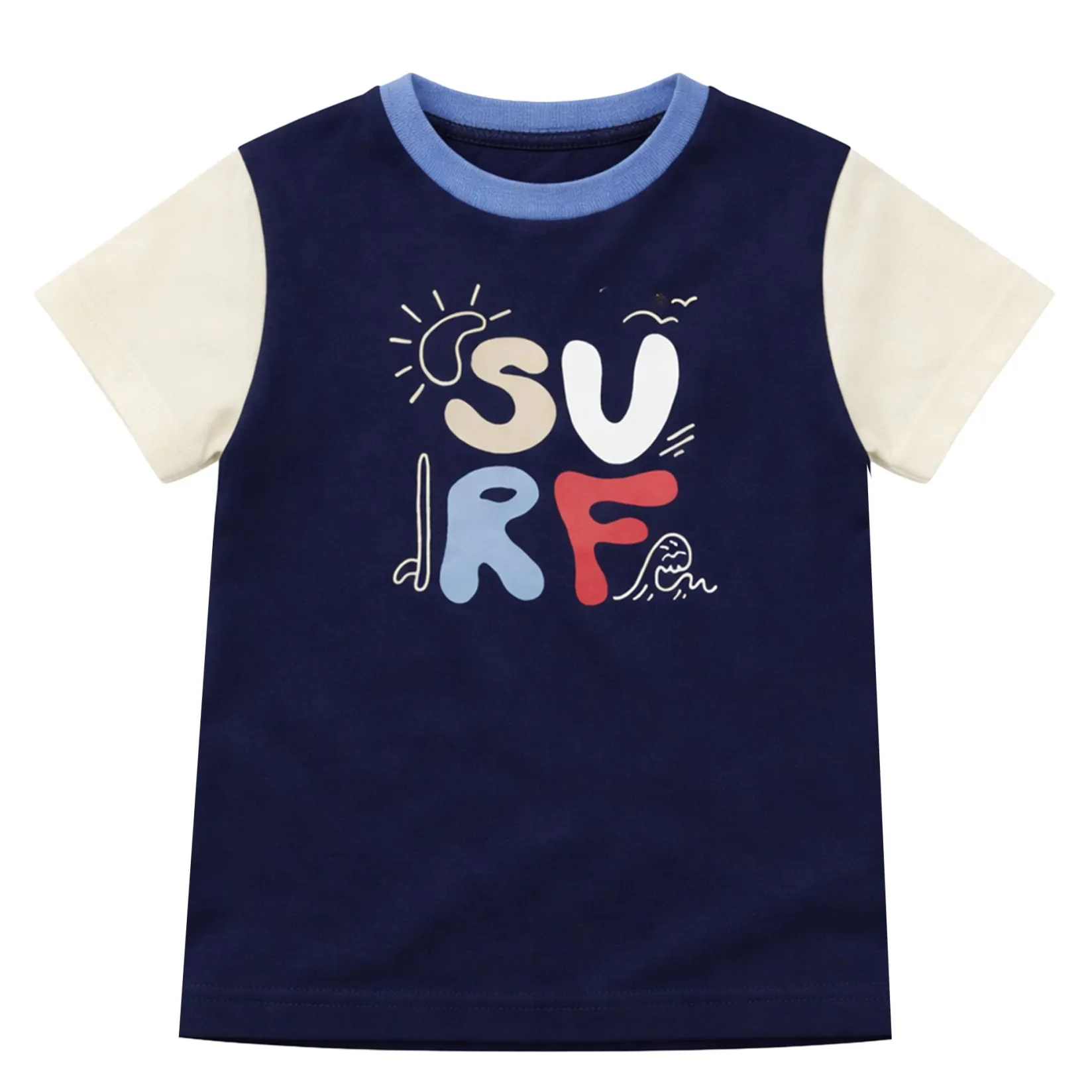 Hot Surf Colorblock T-shirt 2-10 Kids/BOY Tops
