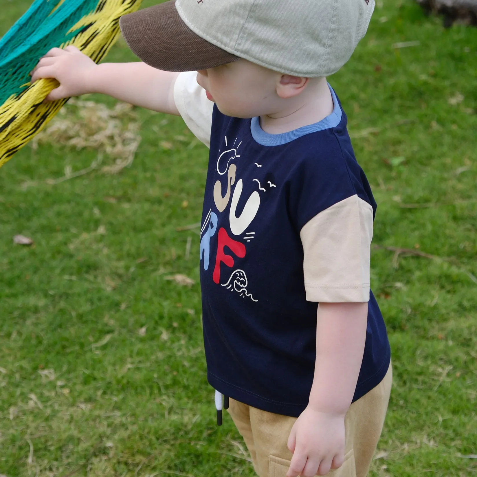 Hot Surf Colorblock T-shirt 2-10 Kids/BOY Tops